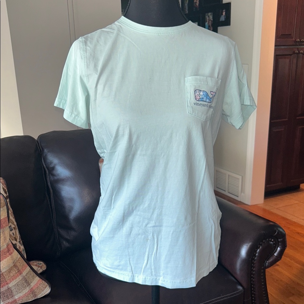 Vineyard Vines Light Blue Short Sleeve Tee